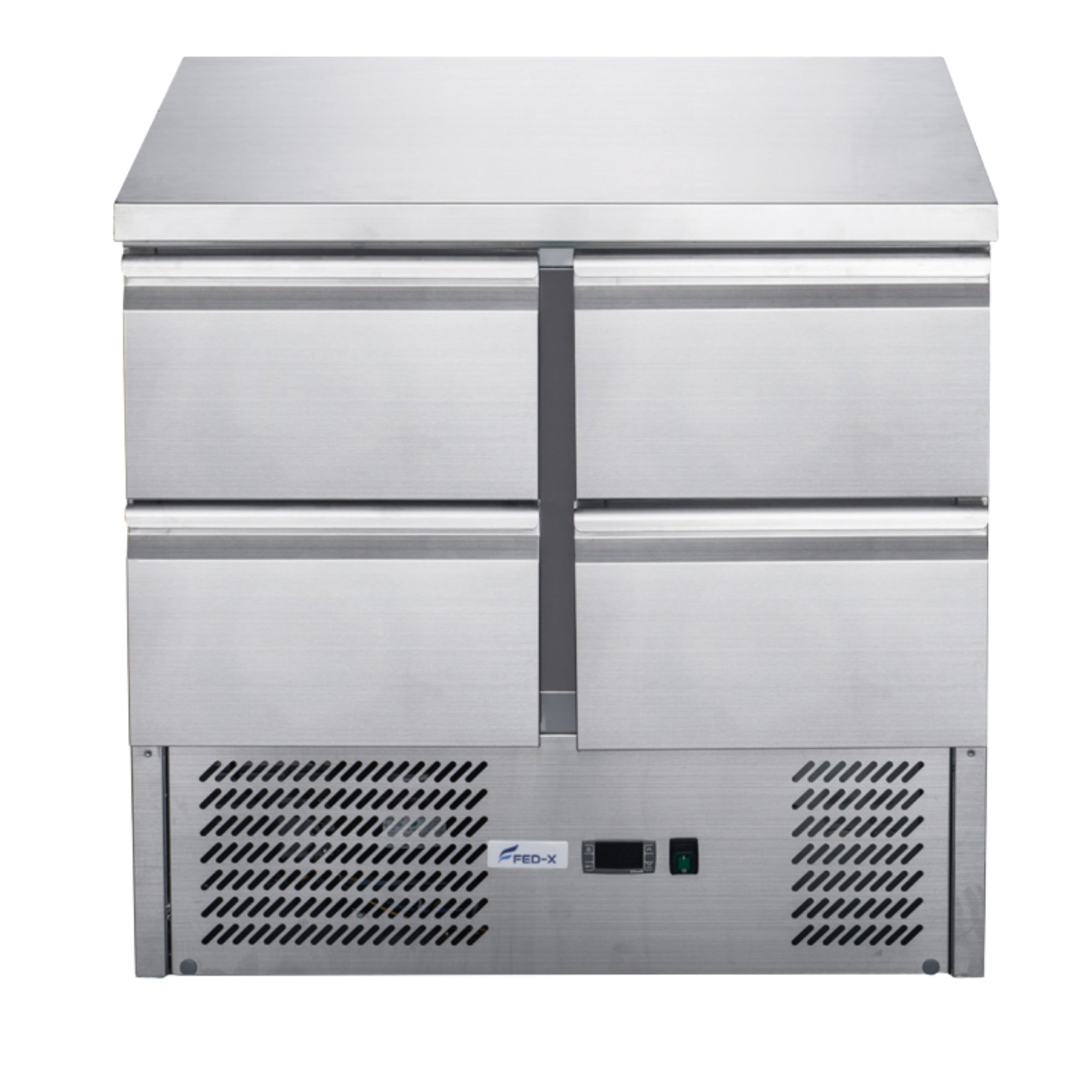 FED-X Four Drawer Compact Workbench Fridge XGNS900-4D - XGNS900-4D