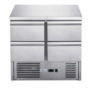 FED-X Four Drawer Compact Workbench Fridge XGNS900-4D