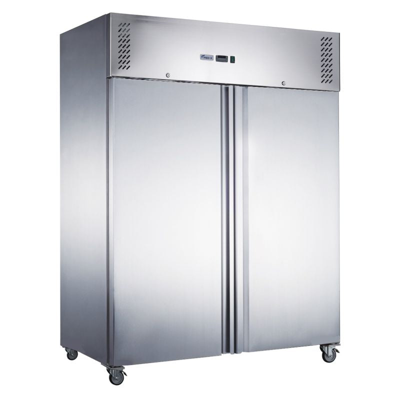 FED-X S/S Double Door Upright Fridge 1200L XURC1200SFV