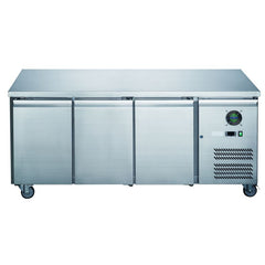 FED-X S/S Three Door Bench Fridge XUB7C18S3V - XUB7C18S3V