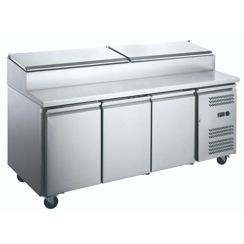 FED-X S/S Three Door Sandwich Counter XSS7C18S3V