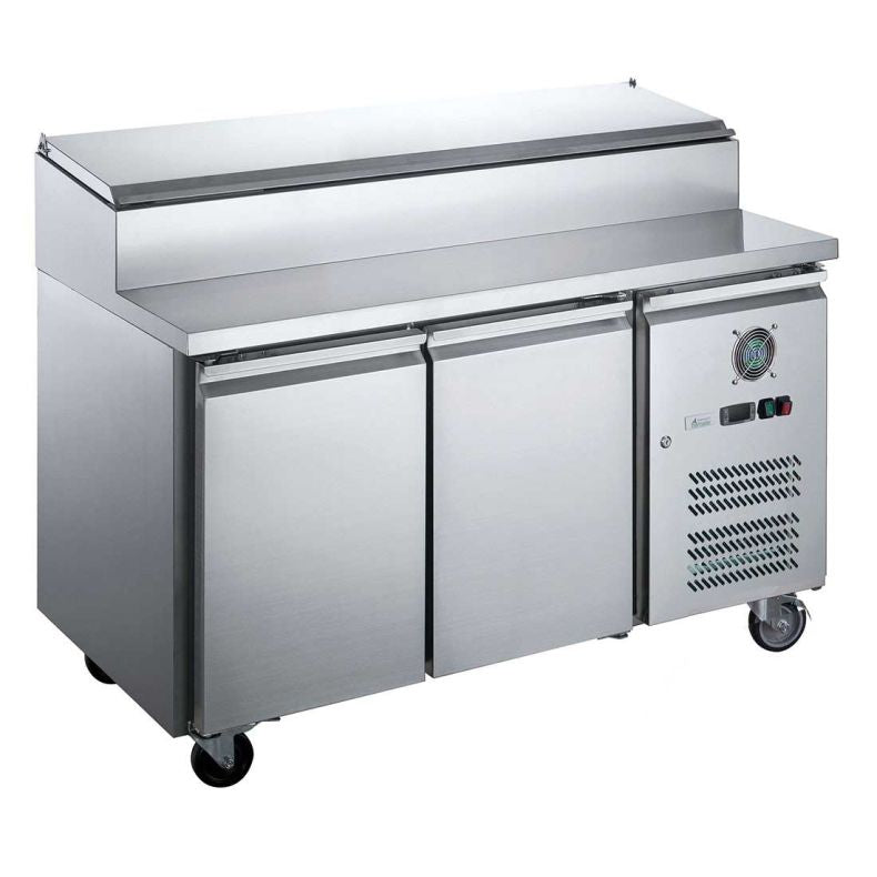 FED-X S/S Two Door Sandwich Counter XSS7C13S2V - XSS7C13S2V