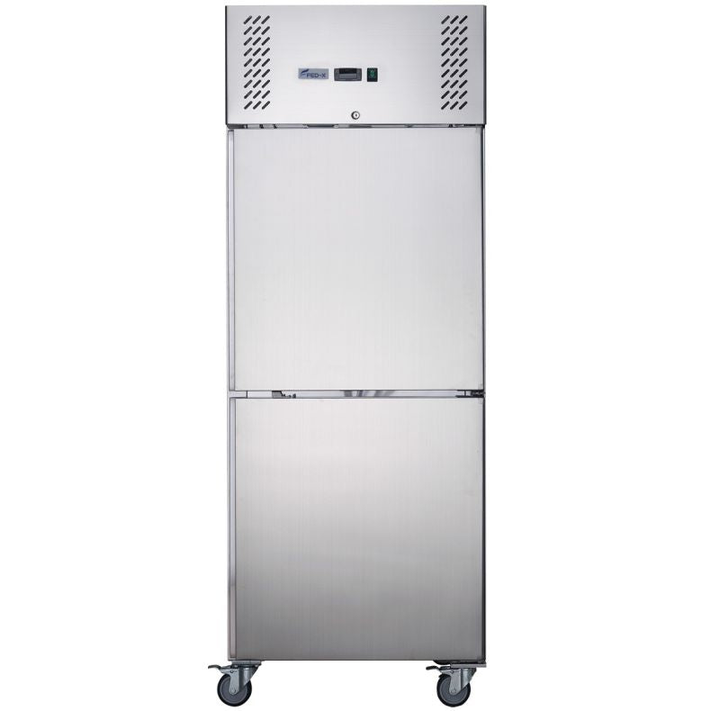 FED-X S/S Two Door Upright Freezer XURF600S1V