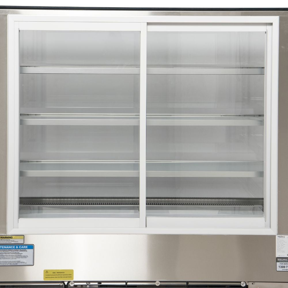 Bromic Cake Display | Cold Food Display 1500mm 686L 4 Tier - FD4T1500C-NR