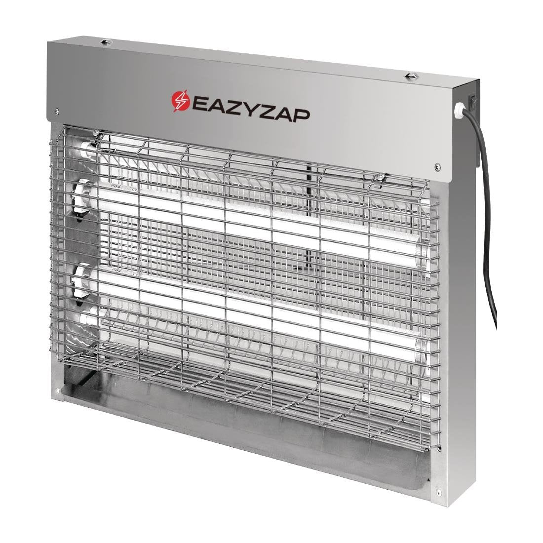 Eazyzap Brushed Stainless Steel bug zapper - 14watt