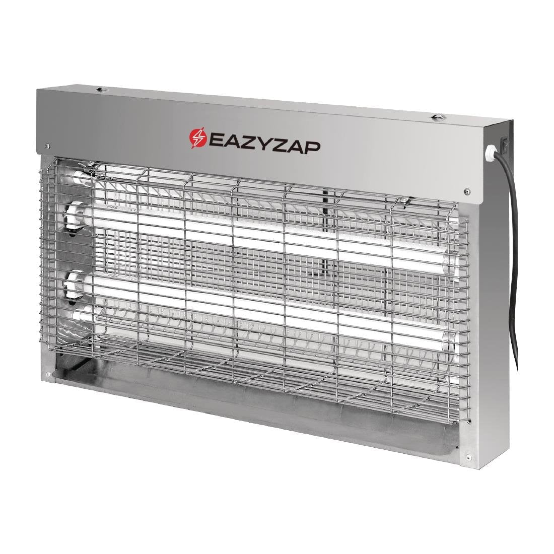 Eazyzap Brushed Stainless Steel bug zapper - 19watt