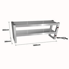 Benchstar Commercial Food Warmer with 10 Lamps – FW10L-182