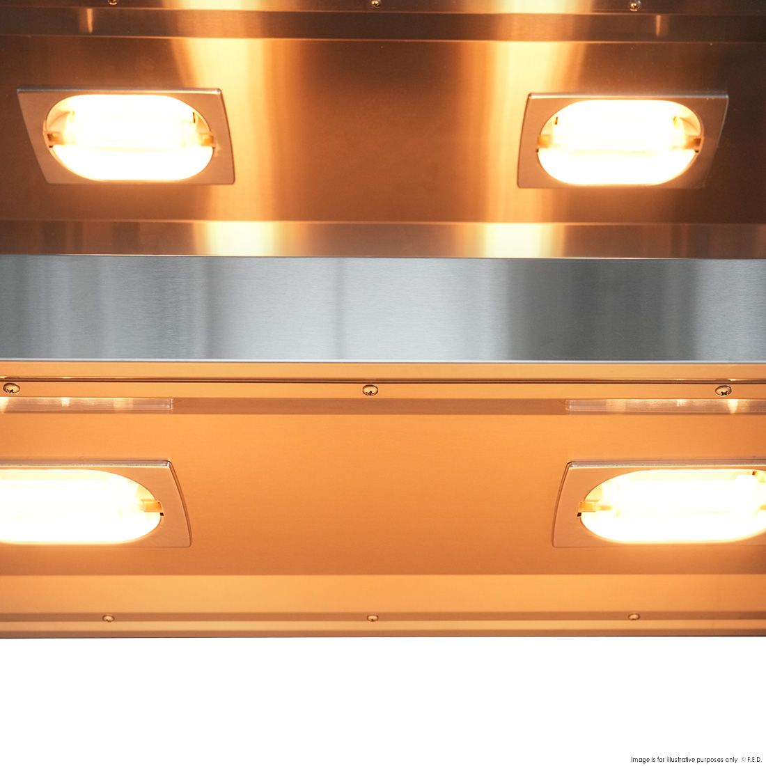Benchstar Commercial Food Warmer with 4 Lamps – FW4L-092