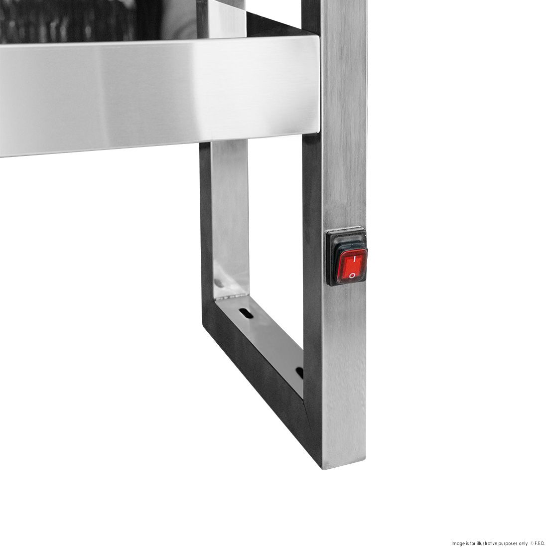 Benchstar Commercial Food Warmer with 4 Lamps – FW4L-092