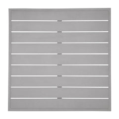 Bolero Aluminium Square Table Top Light Grey 700mm