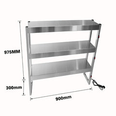 Benchstar Commercial Food Warmer with 6 Lamps – FW6L-093
