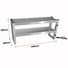 Benchstar Commercial Food Warmer with 8 Lamps – FW8L-152