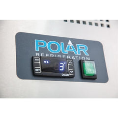 Polar U-Series 3 Door Counter Fridge 417Ltr UA048-A