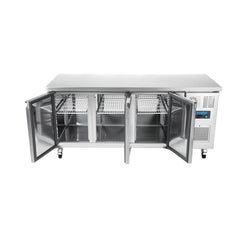 Polar U-Series 3 Door Counter Fridge 417Ltr UA048-A