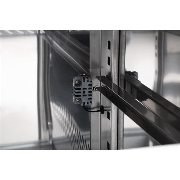 Polar U-Series 3 Door Counter Fridge 417Ltr UA048-A