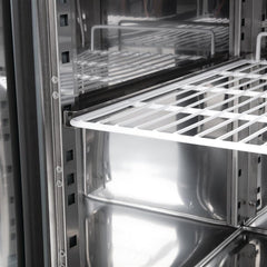 Polar U-Series 3 Door Counter Fridge 417Ltr UA048-A