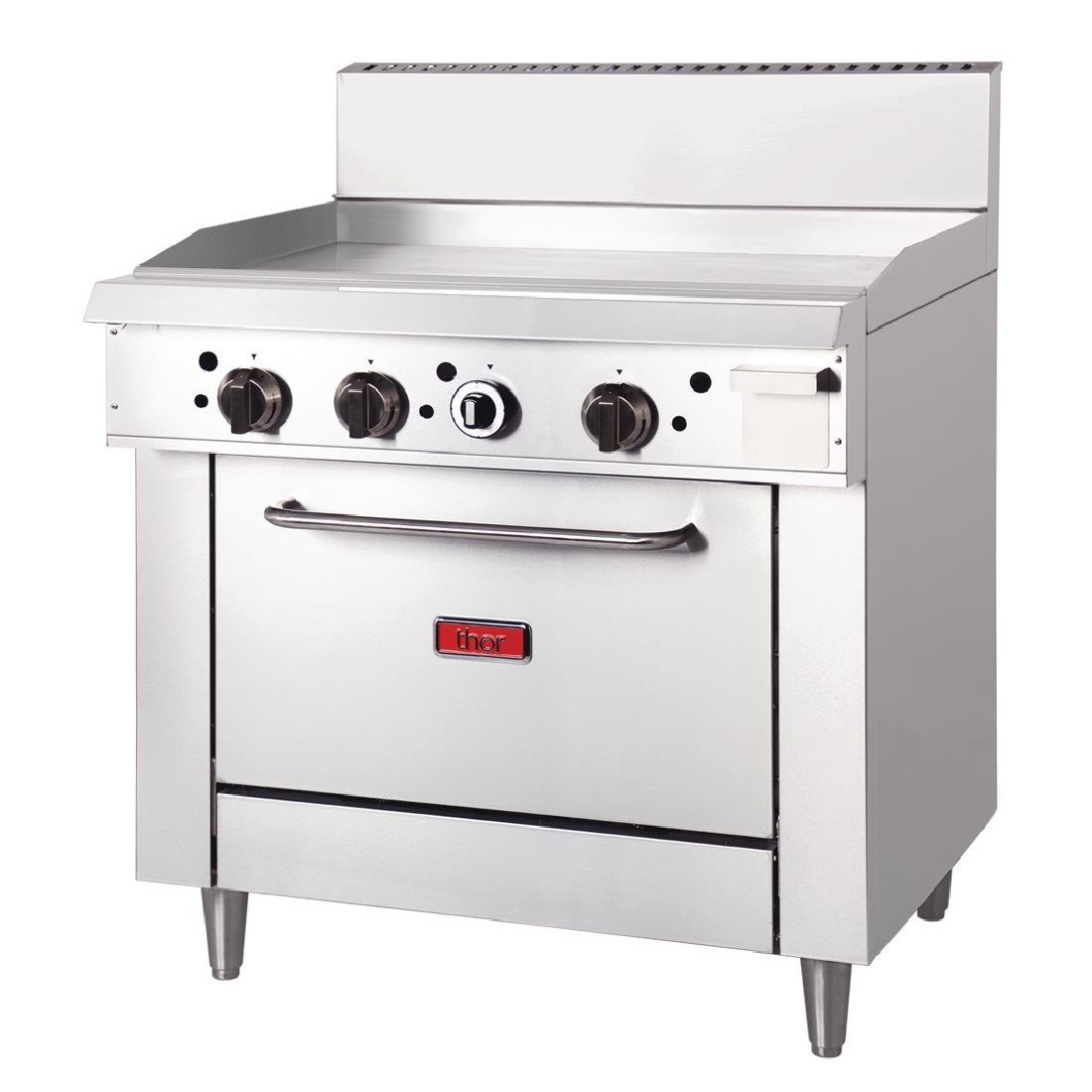 Thor Propane Gas Oven Range with Griddle Plate