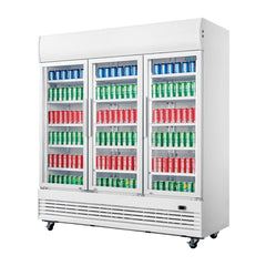 Polar G-Series Triple Door Upright Display Chiller 1300Ltr GE769-A
