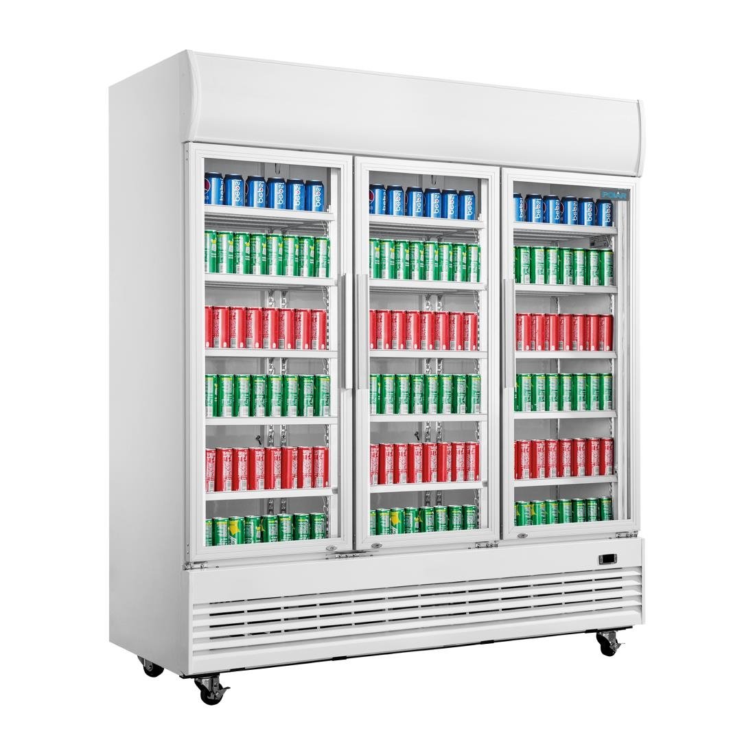 Polar G-Series Triple Door Upright Display Chiller 1300Ltr GE769-A