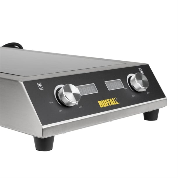 Apuro Heavy Duty Double Induction Cooktop 7kW