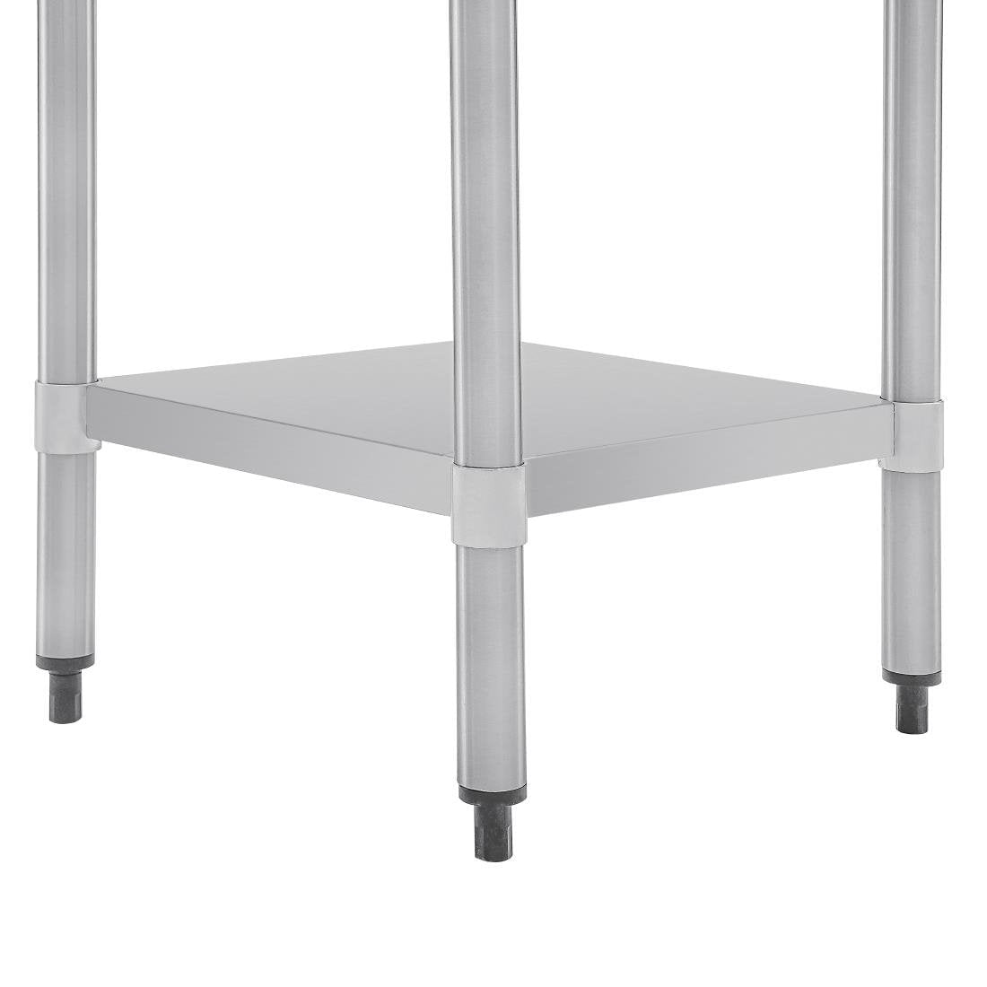 Vogue 430 Grade Stainless Steel Prep Table 700mm Depth
