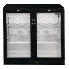 Polar G-Series Counter Back Bar Cooler with Hinged Doors 208Ltr