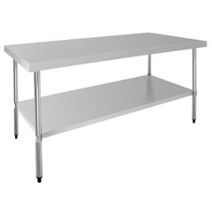Vogue 304 Grade Stainless Steel Centre Table 900mm Depth