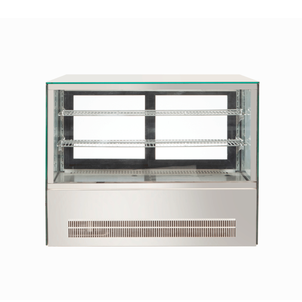 Bonvue Counter Top Square Glass Cold Food Display GN-900RT