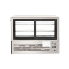 Bonvue Counter Top Square Glass Cold Food Display GN-900RT