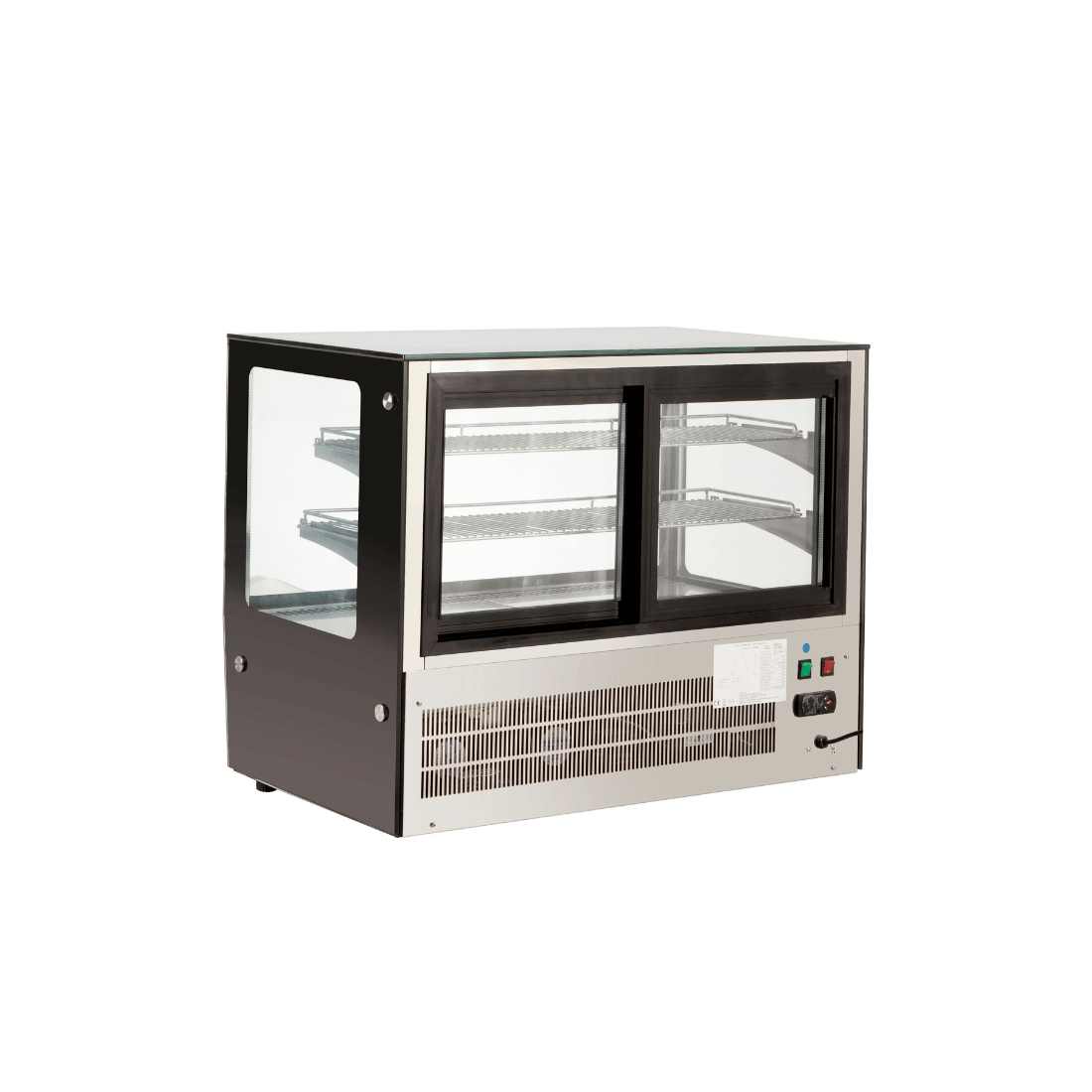 Bonvue Counter Top Square Glass Cold Food Display GN-900RT