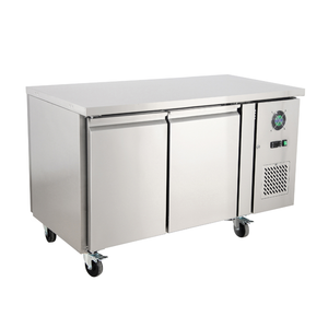 Thermaster 216L 2x2 Solid Door Pass-Through Ventilated GN 1/1 pan Refrigerated Island Counter - GN2100TNC