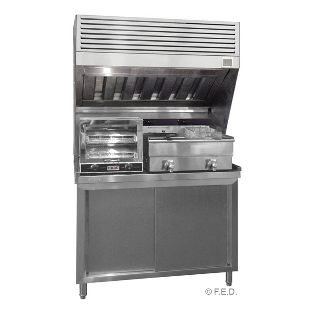 Modular Systems HOOD1200A Modular System Bench Top Filtered Hood