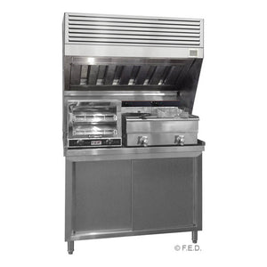 Modular Systems HOOD1200A Modular System Bench Top Filtered Hood