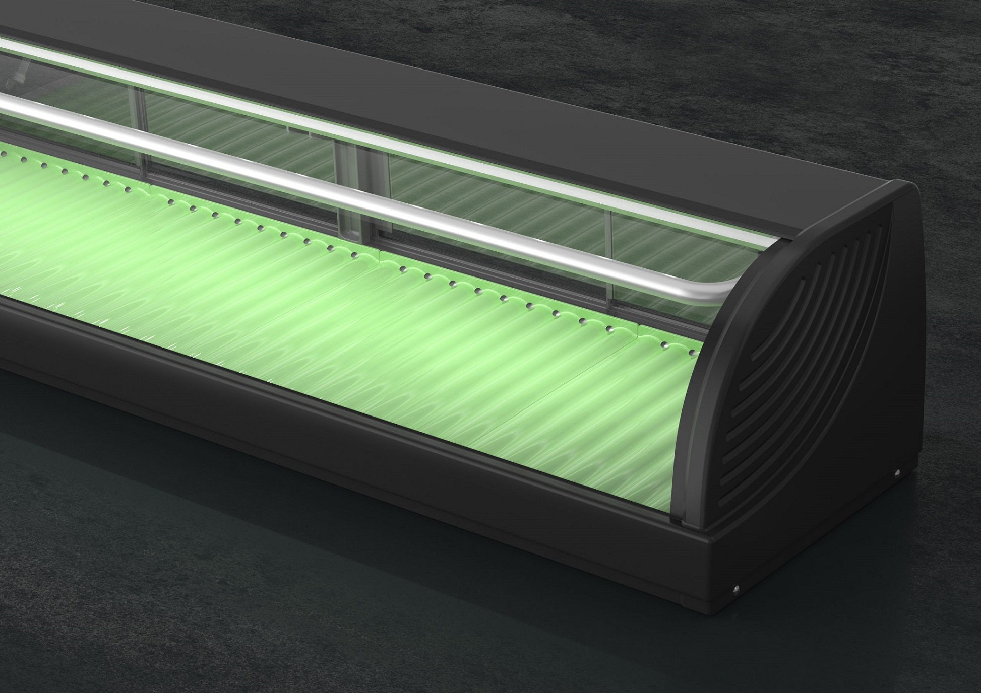 Hoshizaki 57L Sushi Display Case With Led Lighting - Right Sided