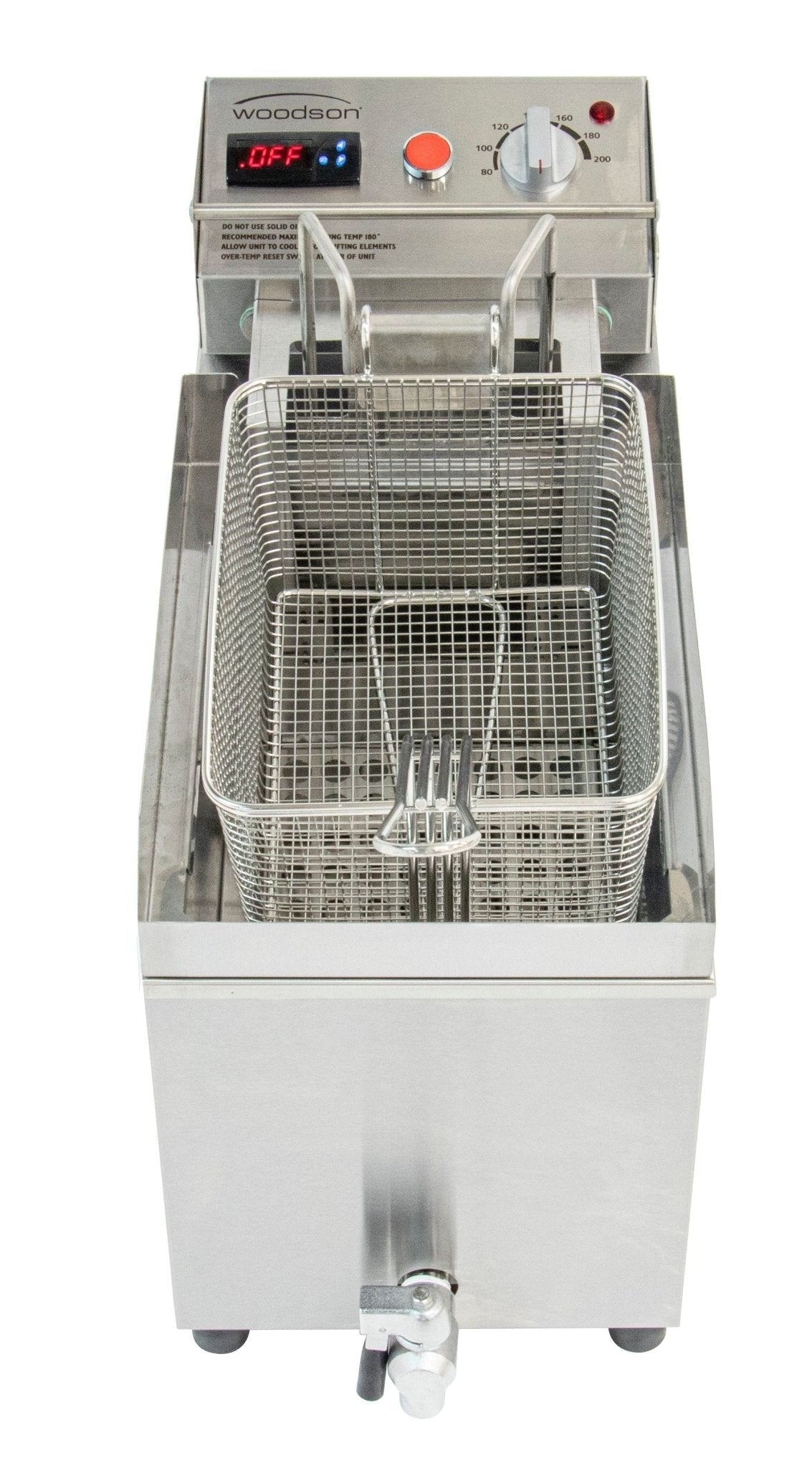Woodson Autolift Fryer with 11 Litre Pan