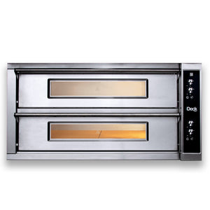 Moretti Forni Double Deck iDeck Digital Controls 12x 30 cm Pizza Oven iDD105.65