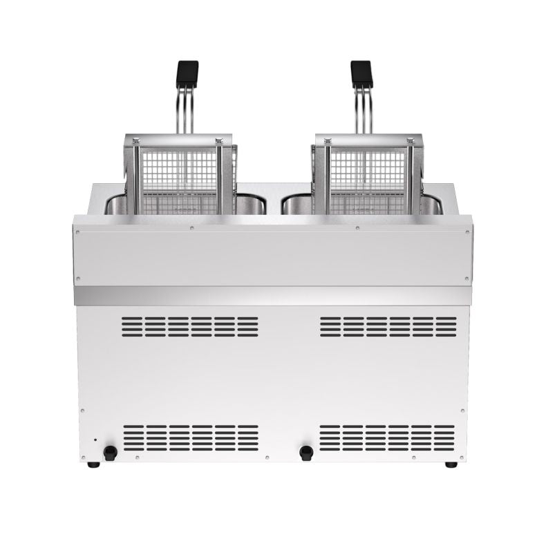 Benchstar Double Tanks Auto Lifting Induction Fryer - IF7000D-AL