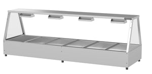 Woodson 6 Module Self Serve Hot Food Display W.HFSS26