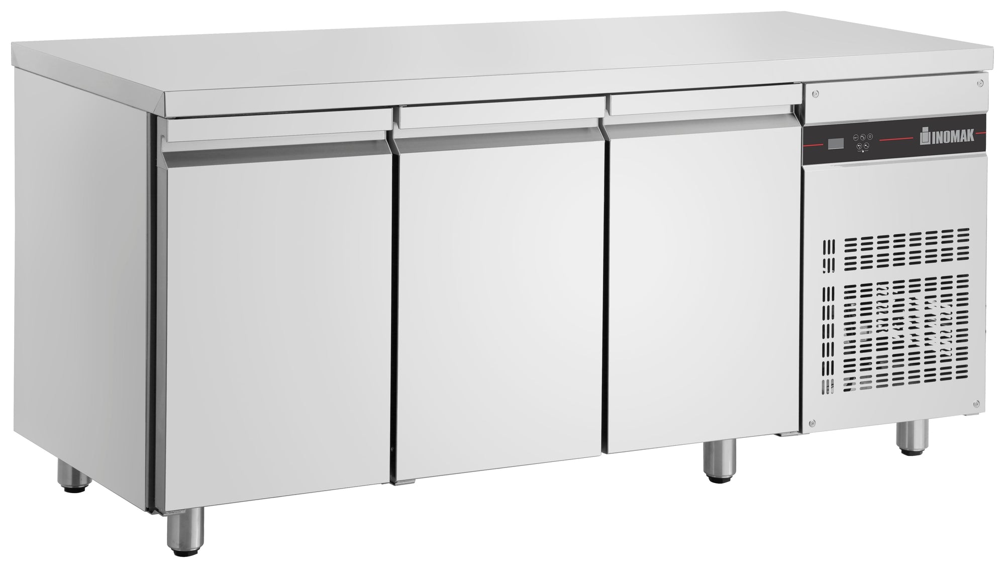 Inomak UBI7179 STAINLESS STEEL UNDERCOUNTER FRIDGE 1790MM - ICE-UBI7179