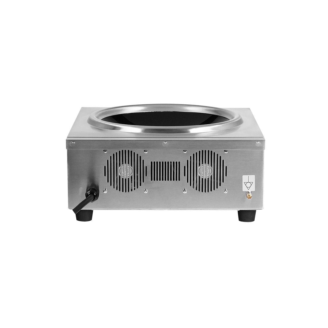Benchstar Ceramic Induction Wok W/ Stainless Steel Body IW500