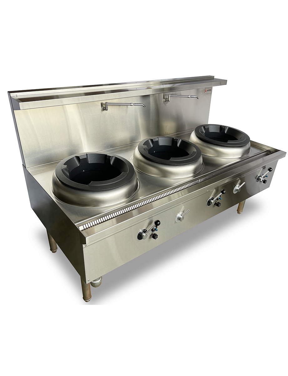 Jasper Triple Gas Wok Burner (Chimney Burner) LPG JA-3CB-L
