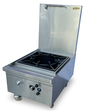 Jasper Gas Stock Pot Duckbill Burner 18 Jets Boiler NG JA-SPB-N