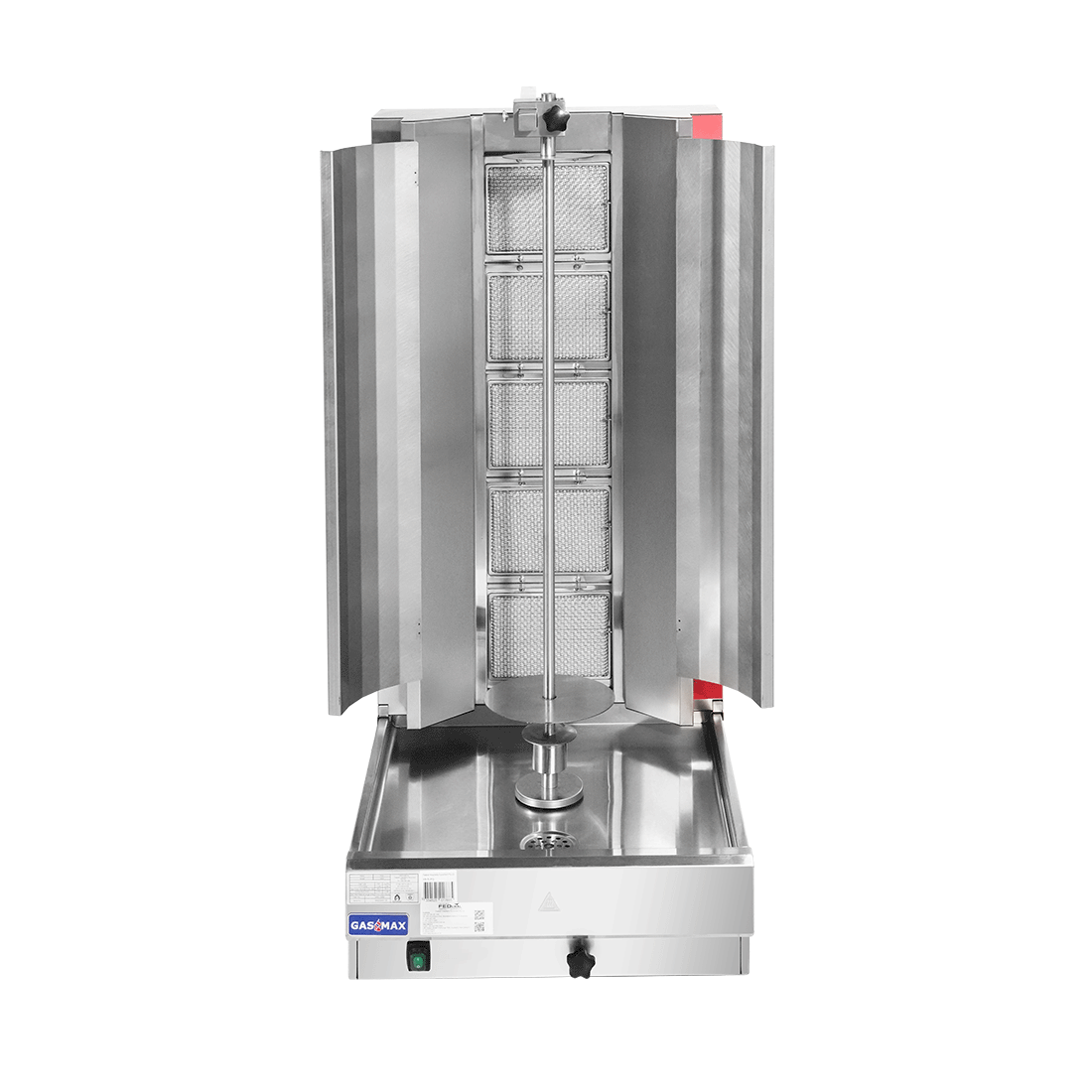 Gasmax KB-5LPG Semi-automatic 5 Burner LPG Kebab Machine