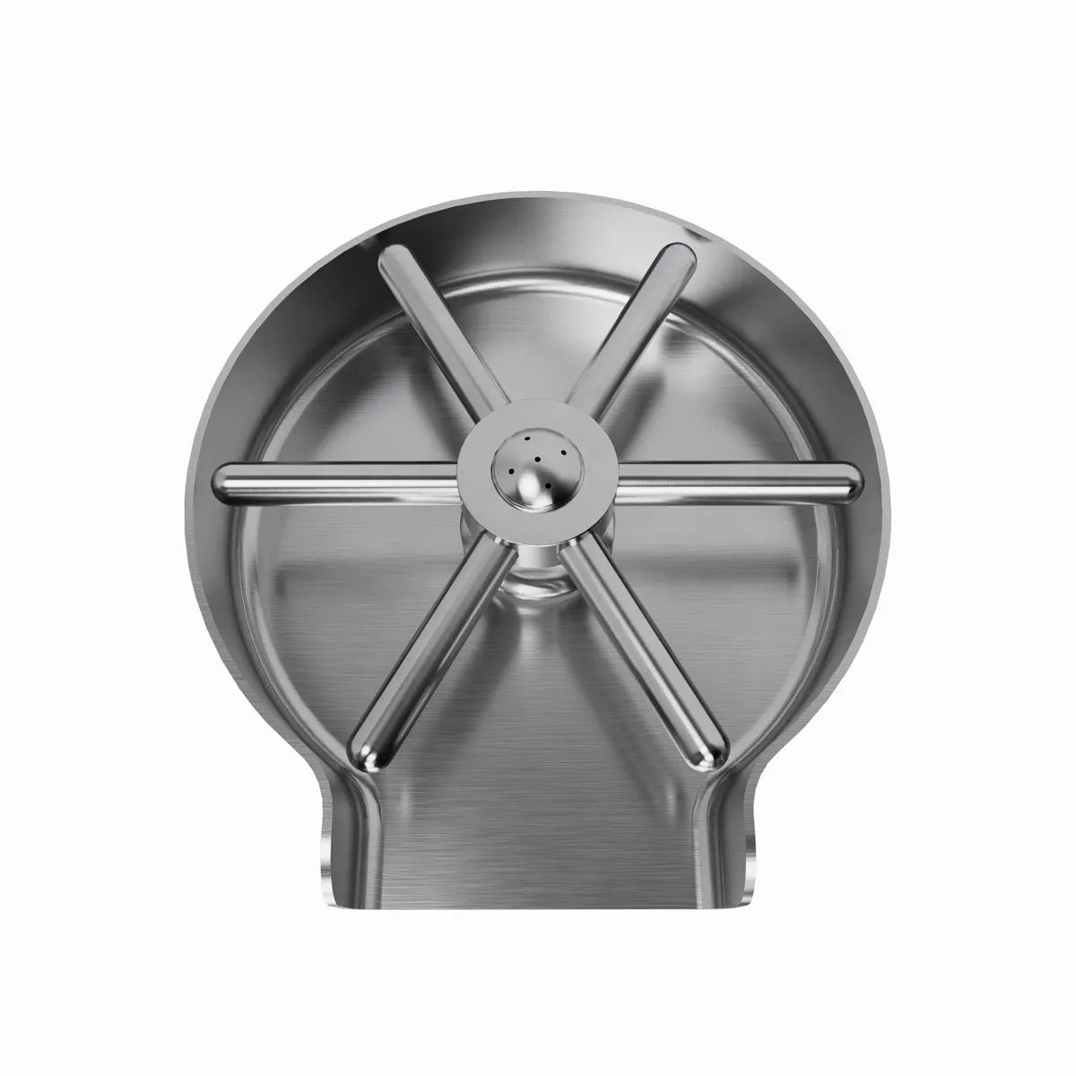 3Monkeez Kitchen Sink Glass Rinser with Round Drain Tray