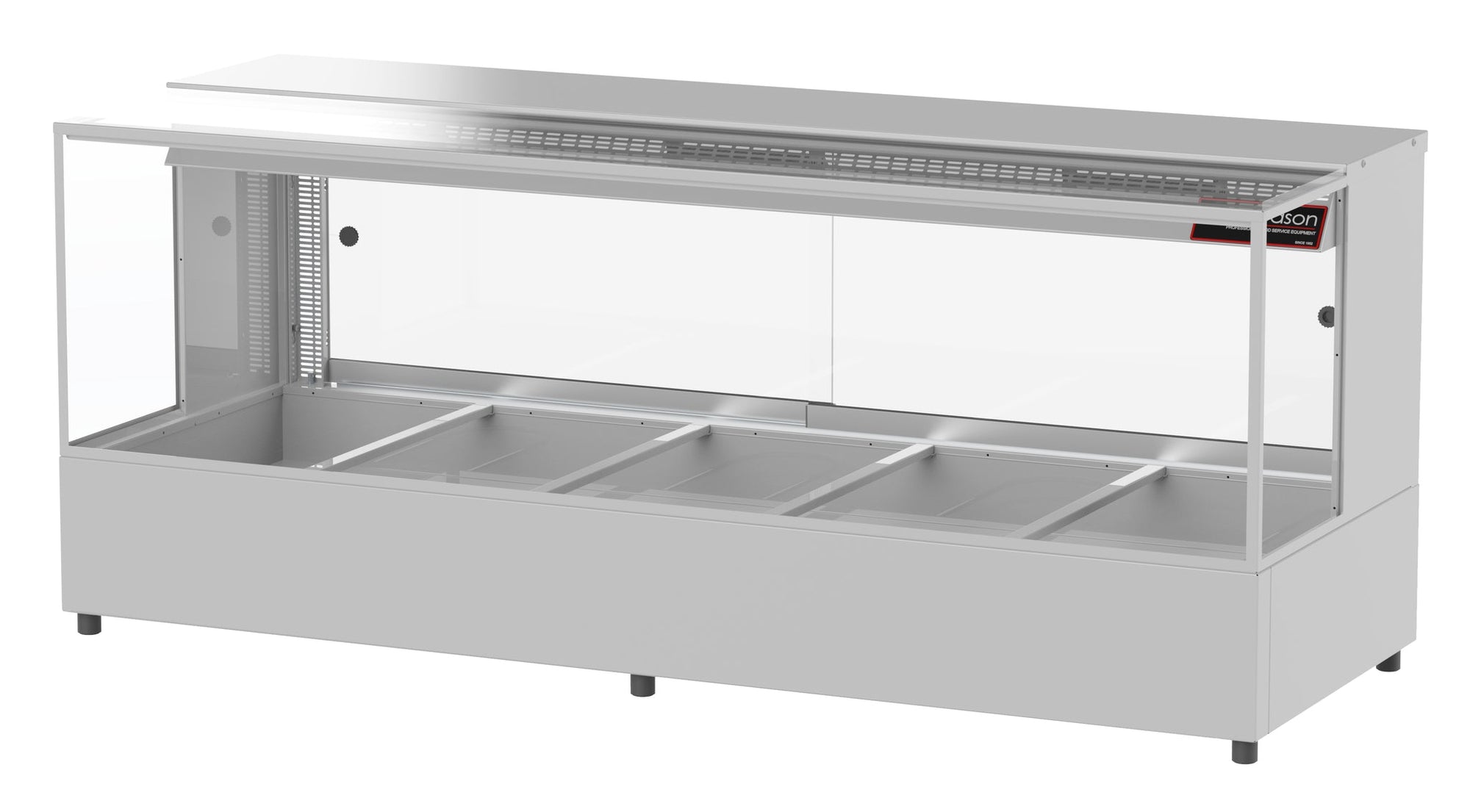 Woodson Module Square Glass Hot Food Display W.HFSQ25 5