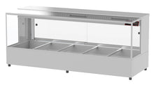 Woodson Module Square Glass Hot Food Display W.HFSQ25 5