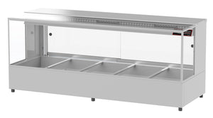 Woodson Module Square Glass Hot Food Display W.HFSQ25 5