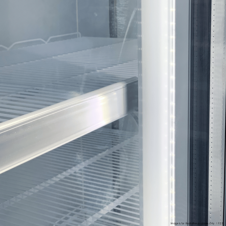 Thermaster Double Door Supermarket Fridge LG-1000BGBM