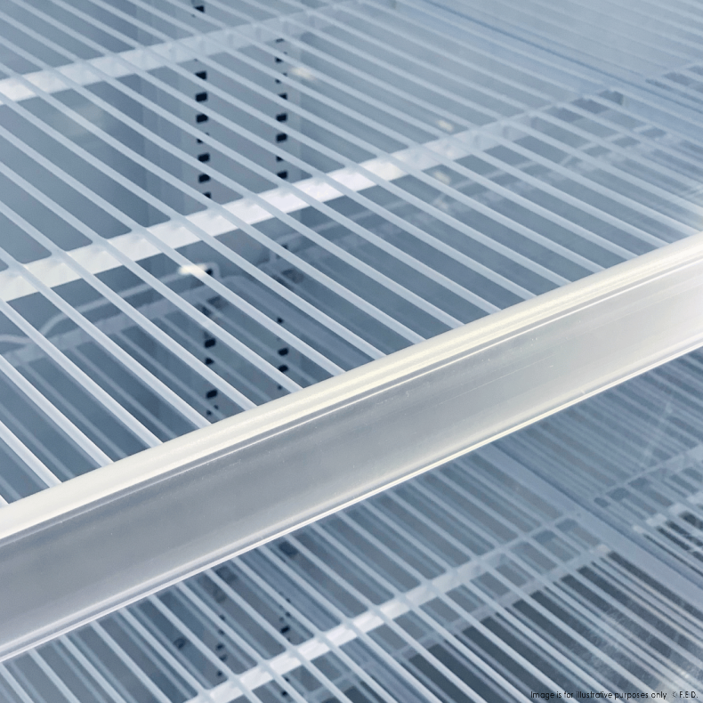 Thermaster Double Door Supermarket Fridge LG-1000BGBM
