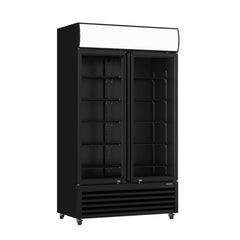 Thermaster Two Glass Door Colourbond Upright Drink Fridge LG-730BP